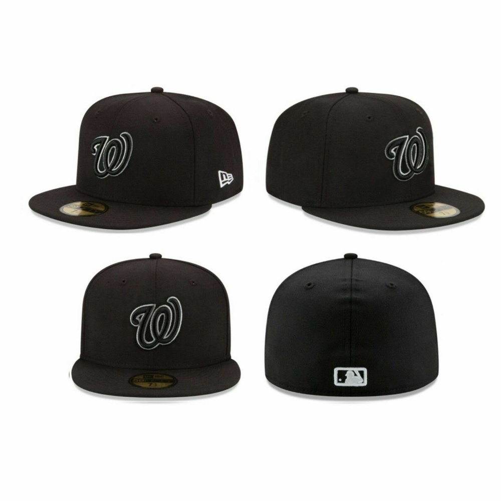 Washington Nationals WAS MLB Authentic New Era 59FIFTY Fitted Cap - 5950 Hat